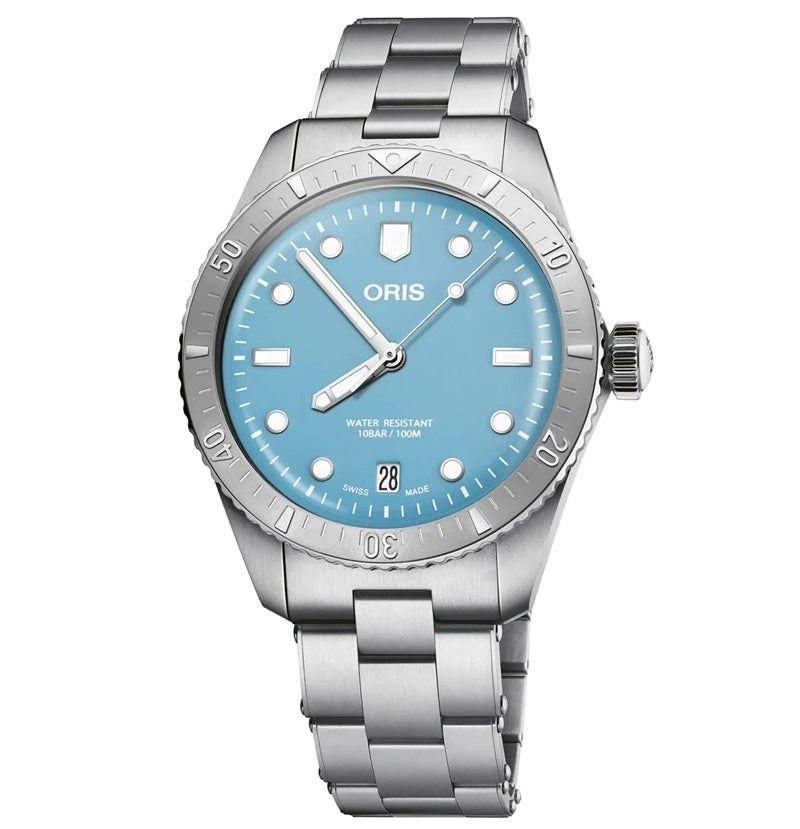 Oris Divers Sixty-Five Cotton Candy 38 mm Blue