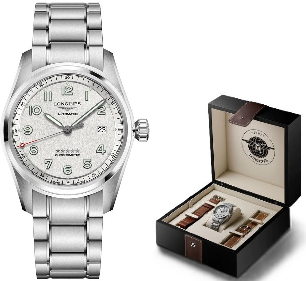 LONGINES Mod. SPIRIT COLLECTION CHRONOMETER SPECIAL PACK 3 STRAPS