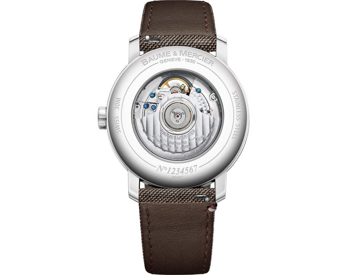 BAUME & MERCIER Mod. CLASSIMA SPECIAL EDITION - Open Balance + Extra strap