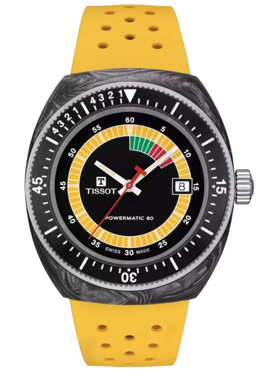 TISSOT SIDERAL S YELLOW - POWERMATIC 80 – T1454079705700