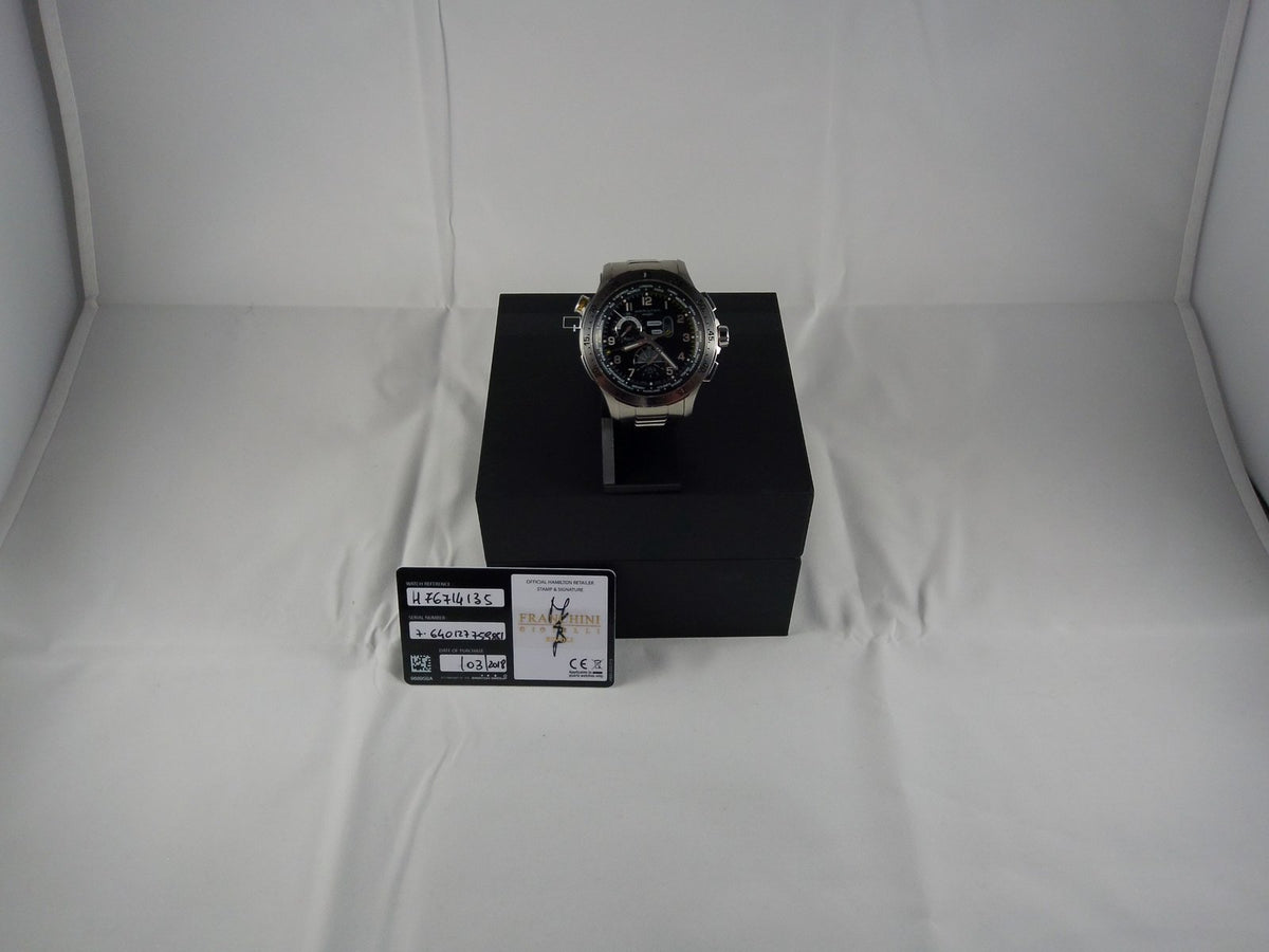 Hamilton Khaki Aviation Worldtimer Chrono Quartz H76714135