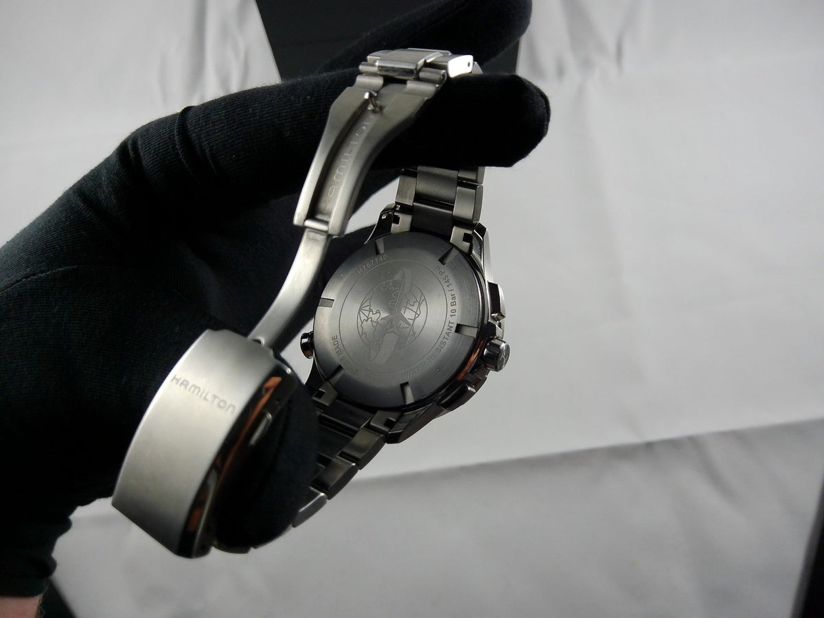 Hamilton Khaki Aviation Worldtimer Chrono Quartz H76714135